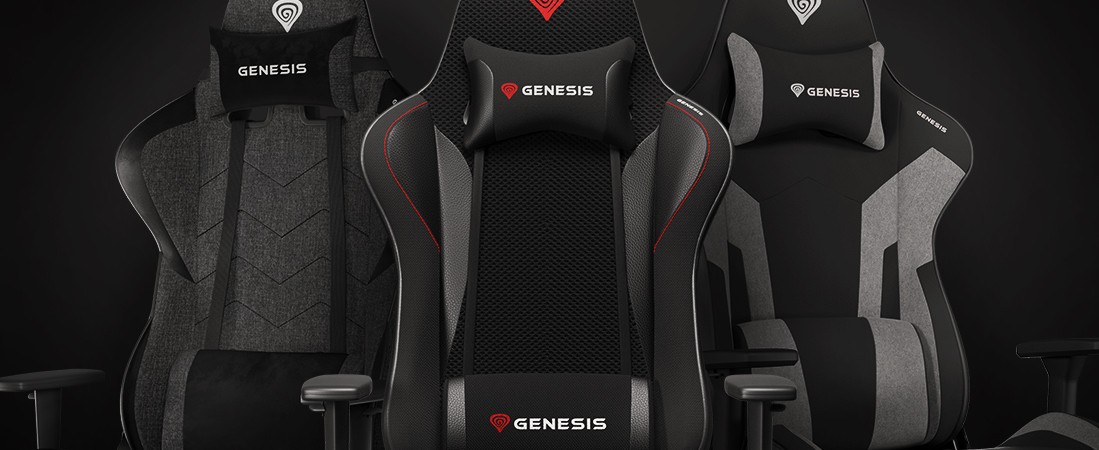 New gaming seats: NITRO 440 G2 Black Mesh, 550 G2 Grey and 720 Grey