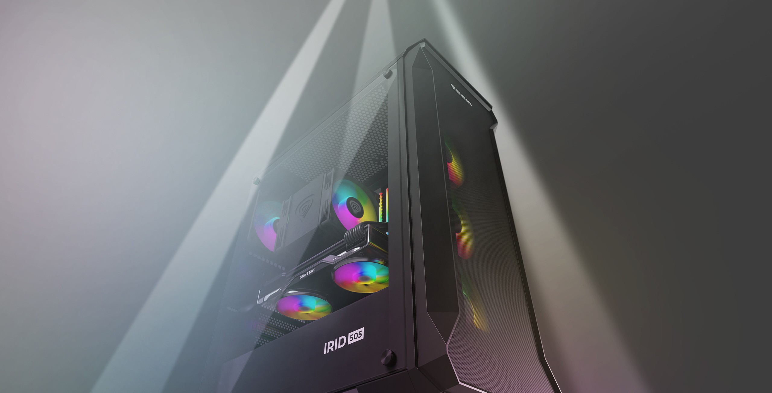 Genesis Irid 505 V2 ARGB Czarny